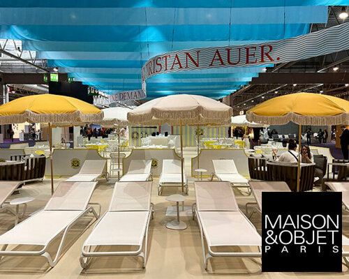 tristan auer brings the beach club to maison&objet 2022