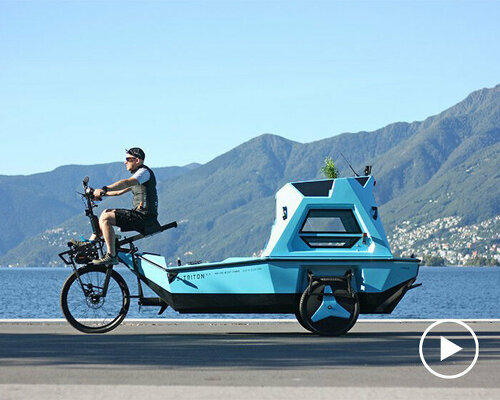 Z-triton launches market-ready version of electric camper, trike and boat combo