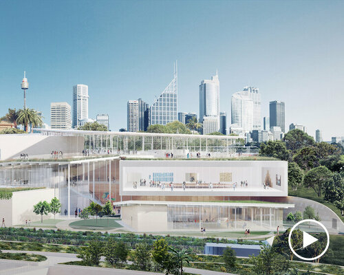 SANAA's 'sydney modern project' expansion of art gallery NSW to open this december