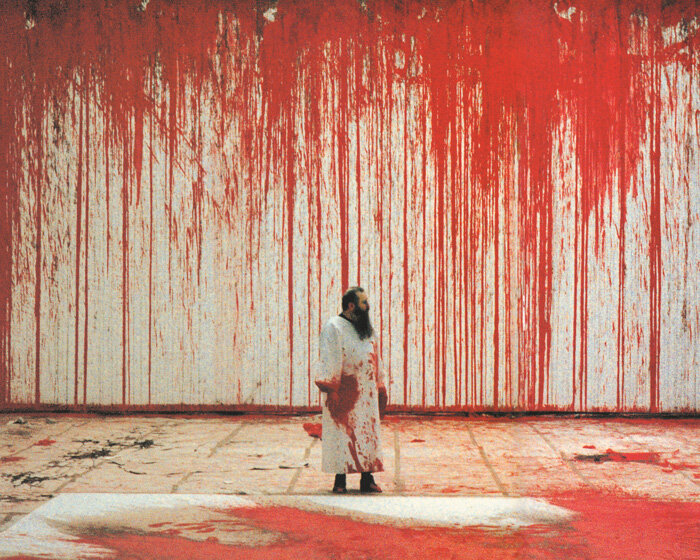 avant-garde artist hermann nitsch, known for his works of flesh, blood and viscera, dies at 83