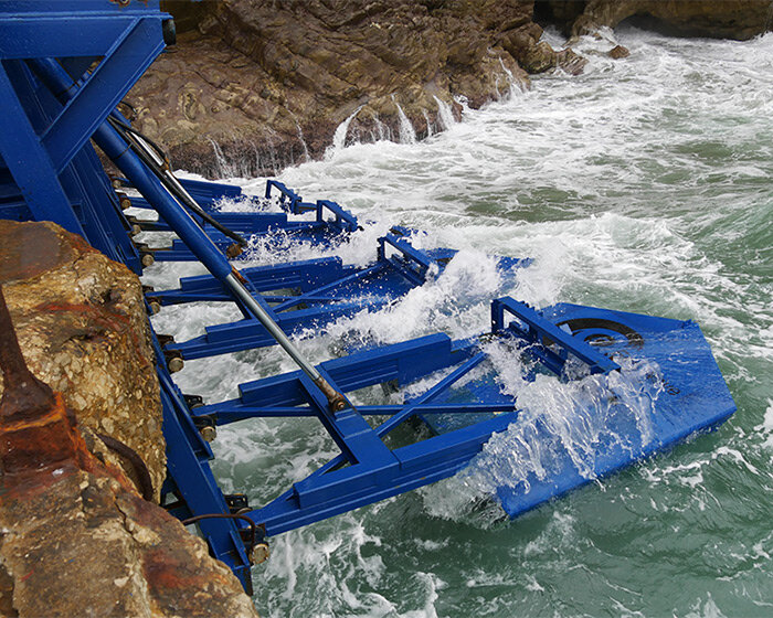 spain's first wave power plant to be installed in the port of adriano, mallorca