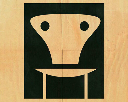 federico babina imagines iconic chairs as expressive faces in latest illustration series