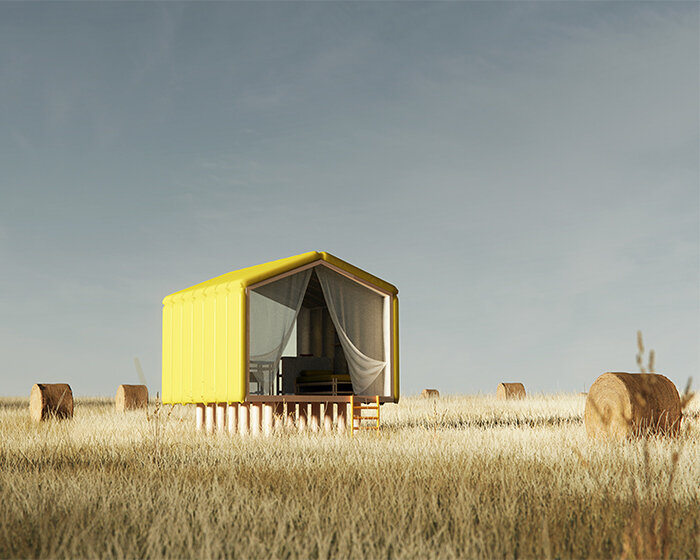 'the field of possibilities' questions the concept of housing through micro-architectures