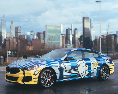 JEFF KOONS X BMW: artist-signed art car sells at christie's charity auction for $475,000