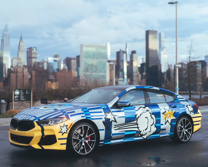 JEFF KOONS X BMW: artist-signed art car sells at christie's charity auction for $475,000