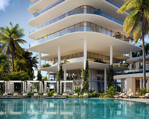 OMA unveils the perigon, its first-ever residential tower in miami beach