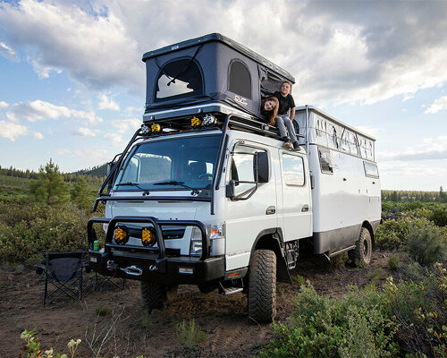 earthcruiser launches next-generation overland RV series with isuzu cab-over platform