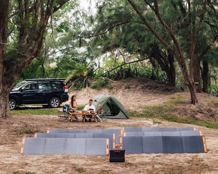 power your camping trips this summer with your own portable solar panels by jackery