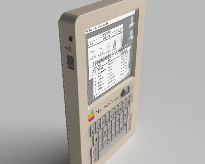 what if apple had developed a pocket macintosh back in the day?