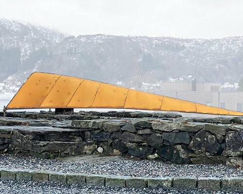 'new horizon' public artwork engages local youth in western norway