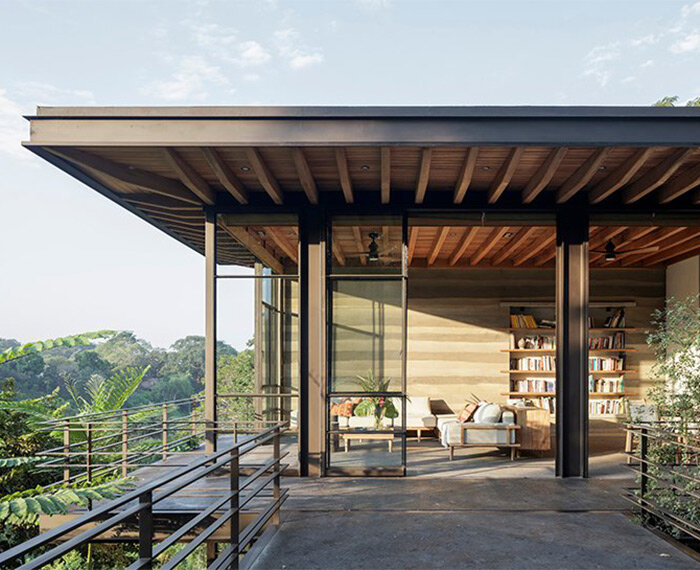 rammed earth, chukum and local materials complete residence in historic mexican hacienda