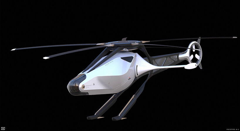 livstid En begivenhed skridtlængde VR helicopter drone proposal for cargo missions inside the city
