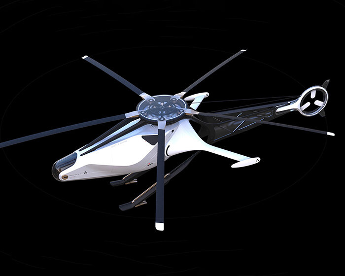 helicopter drone proposal for delivering cargo inside the city