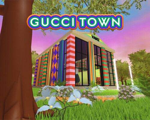 gucci immerses roblox players into its metaverse town