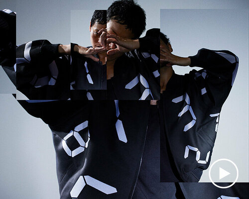 issey miyake & tatsuo miyajima play with time & fashion at milan design week 2022