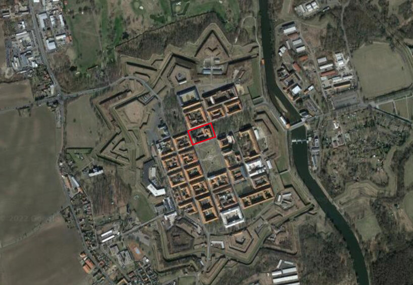 aerial view of Terezín
