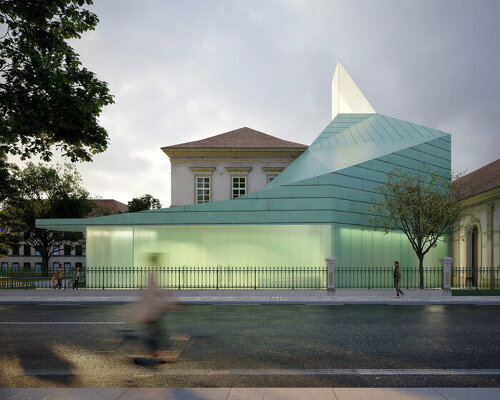 steven holl's contemplative 'tower of light' wins terezín ghetto museum competition