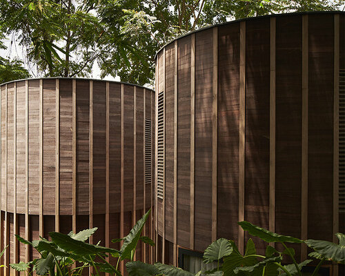 step inside these drum-shaped honeymoon suites at the blackbird hotel in indonesia