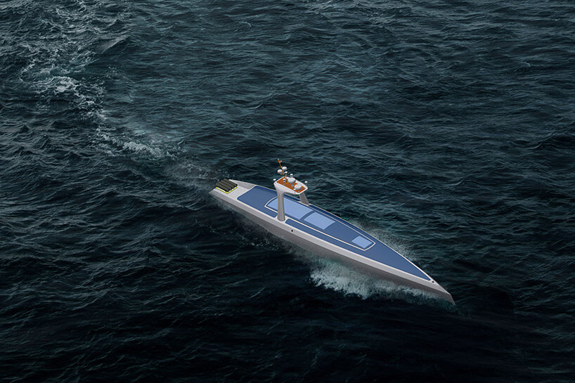 oceanus is the world's first long-range autonomous research vessel