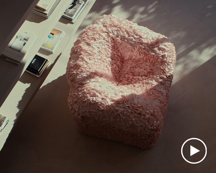 andrés reisinger documents the creation of the cloud-like 'hortensia' chair in new short film