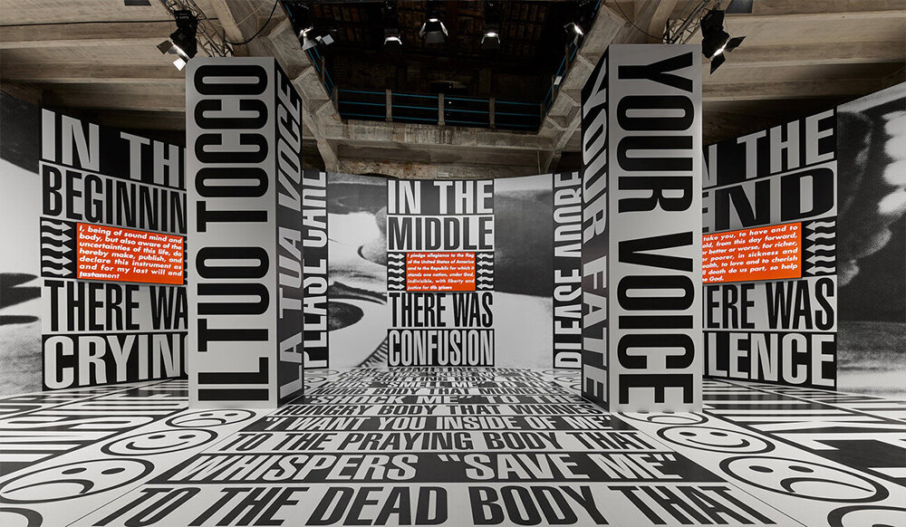 david zwirner hosts barbara kruger's recent artworks with a critical ...