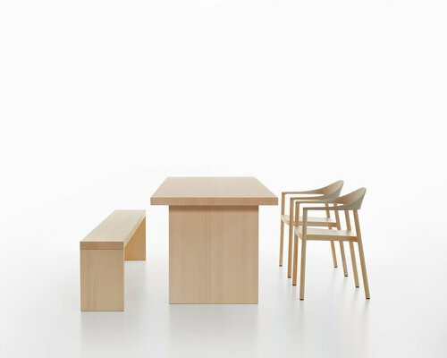 adaptability meets timelessness: konstantin grcic unveils BENCH & BENCH table for PLANK