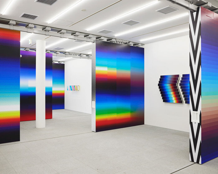 felipe pantone's manipulable works reflect on digital revolution at gallery common in tokyo