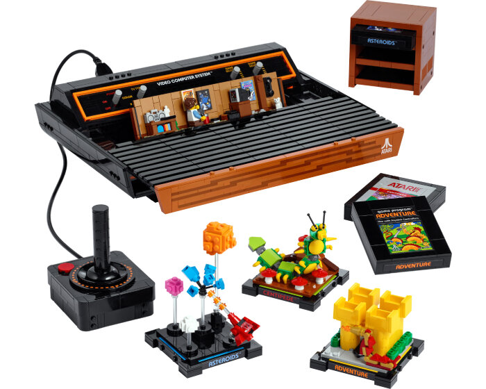 LEGO replicates atari 2600 to bring back the retro console and 80s video games