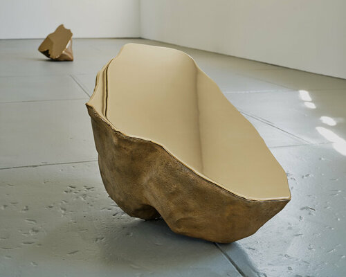 leslie hewitt maps bodies of water as bronze sculptures for dia: bridgehampton