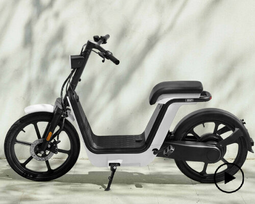 MUJI designed honda’s electric bike MS01 with 400W motor and 48V lithium battery