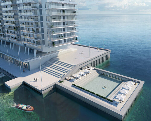 renzo piano to complete luxury residences atop the expanding coastline of monaco