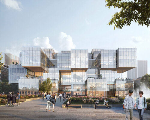 SOM unveils its cloud-like design for new alibaba headquarters in shanghai