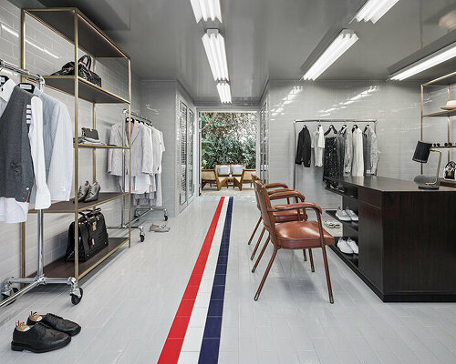 thom browne's first shop in france opens along the beaches of saint-tropez