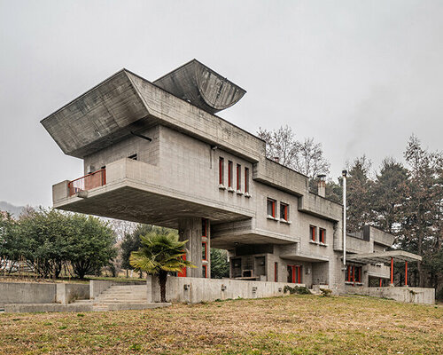 roberto conte’s latest photo series captures the striking ‘villa gontero’ in turin, italy