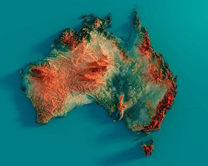 VizArt merges data visualization and 3D modelling to create cartography relief maps