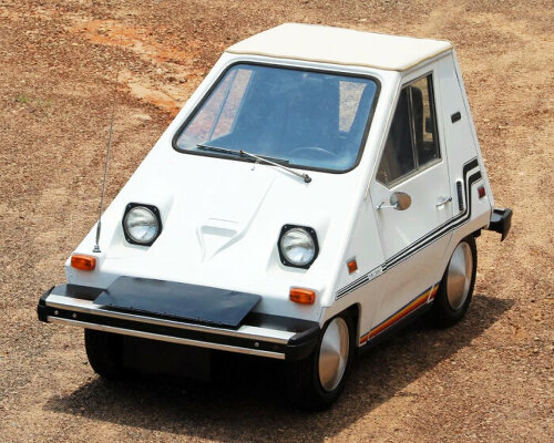 electric 1980 comuta-car comes with a six-horsepower motor and multiple batteries