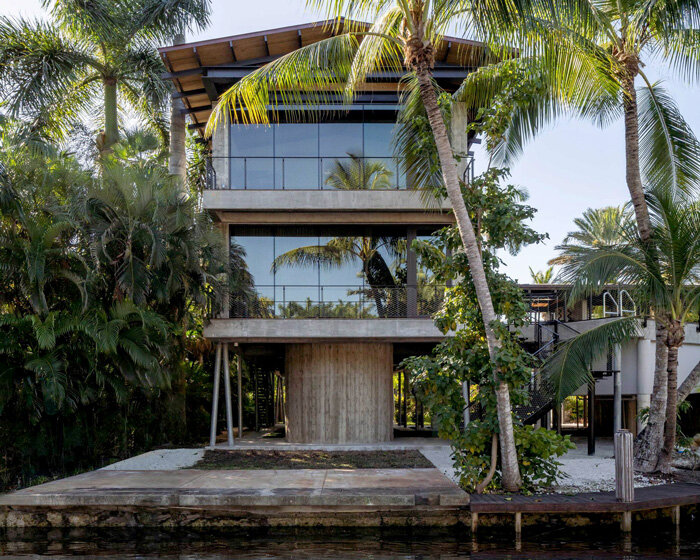 brillhart builds resilient house on stilts to withstand miami's floods and hurricanes