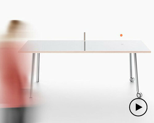 cloudandco's modern multifunctional ping pong table reinterprets single-purpose furniture