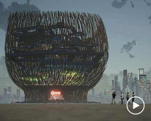 rojkind arquitectos enters the metaverse with surreal video game-like tequila distillery