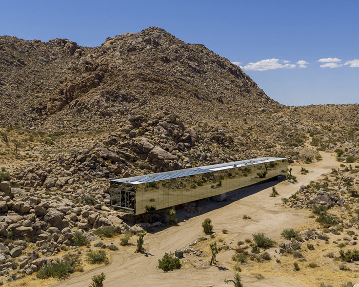 rent this invisible house to disappear into california's mojave desert