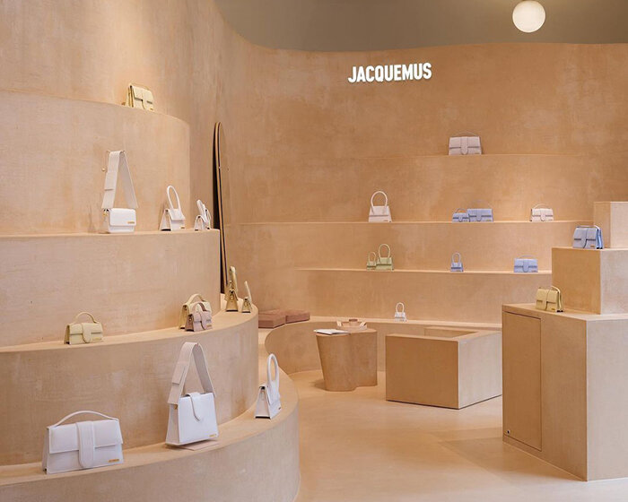 OMA/AMO coats jacquemus shop-in-shop at selfridges with soothing terracruda clay