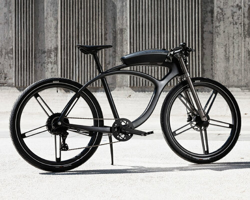 e-bike noordung has a built-in boombox and tracks air pollution while riding