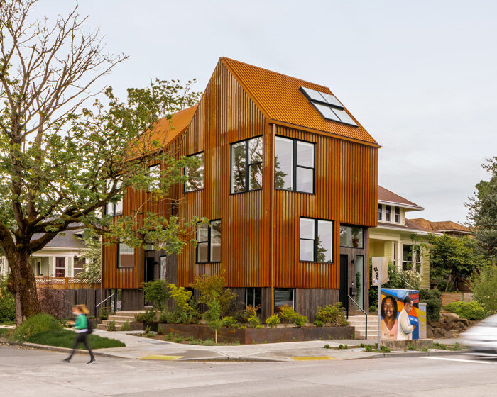 hybrid architects' oak & alder dwelling elevates multi-family housing in seattle