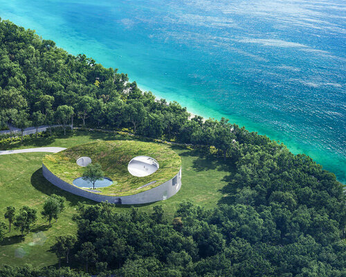 'not a hotel' unveils latest location on ishigaki island with fluid design by sou fujimoto