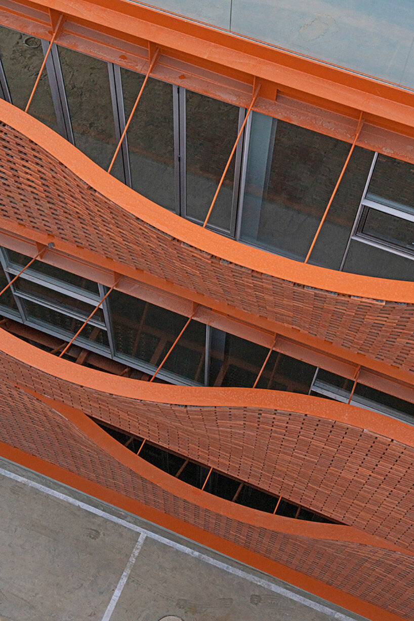 Givenchy store in Seoul has an undulating metal facade