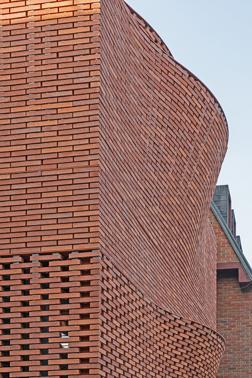 Givenchy store in Seoul has an undulating metal facade