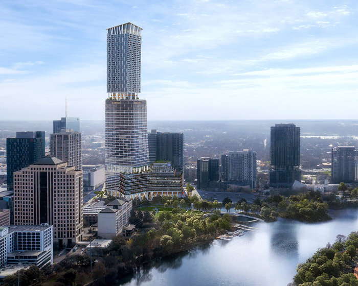 KPF designs supertall 'waterline' in austin to become tallest skyscraper in texas