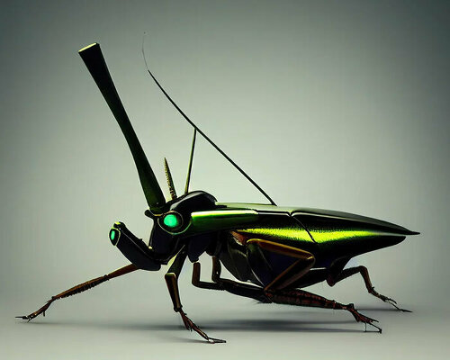 alice design collective foresees captivating AI-generated insects from the future