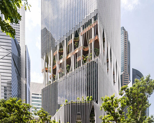 bjarke ingels and carlo ratti's biophilic 'capitaspring' skyscraper completes in singapore