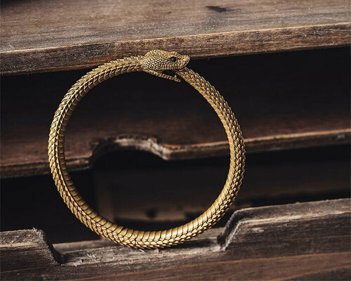 coppertist.wu's new bracelet design depicts a powerful, ancient symbol